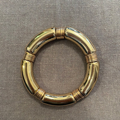 Tube Bracelet w/Disk