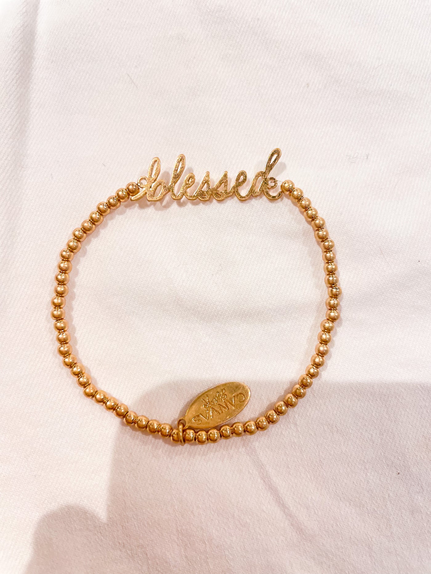 Leah Bead Stretch Bracelet