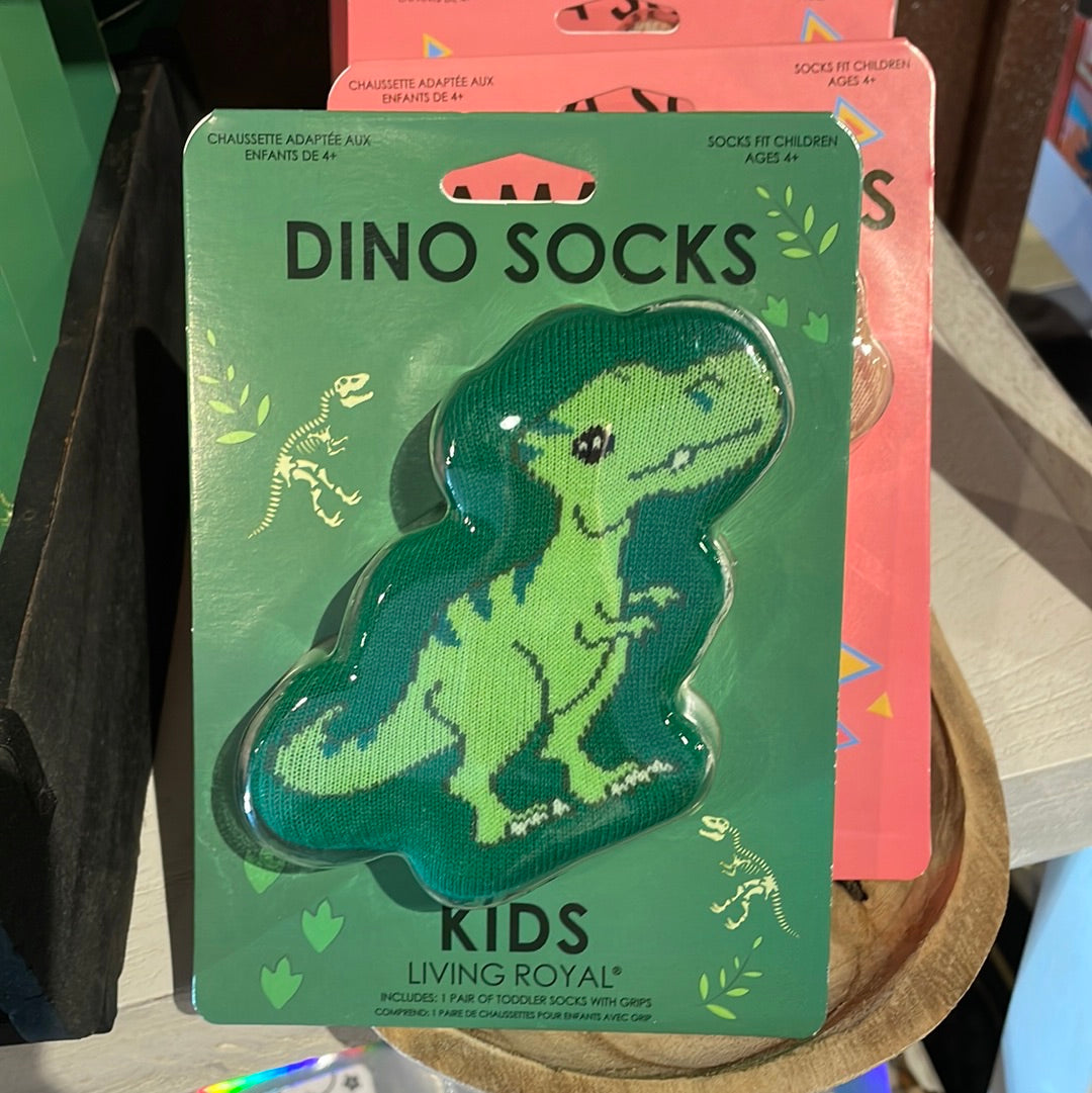 3D Dino Socks