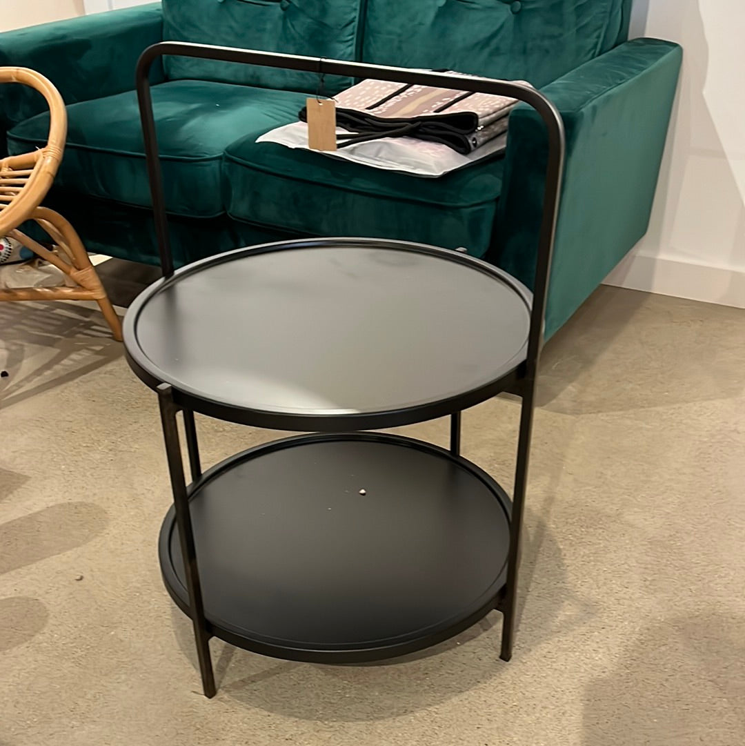 Round Metal Side Table