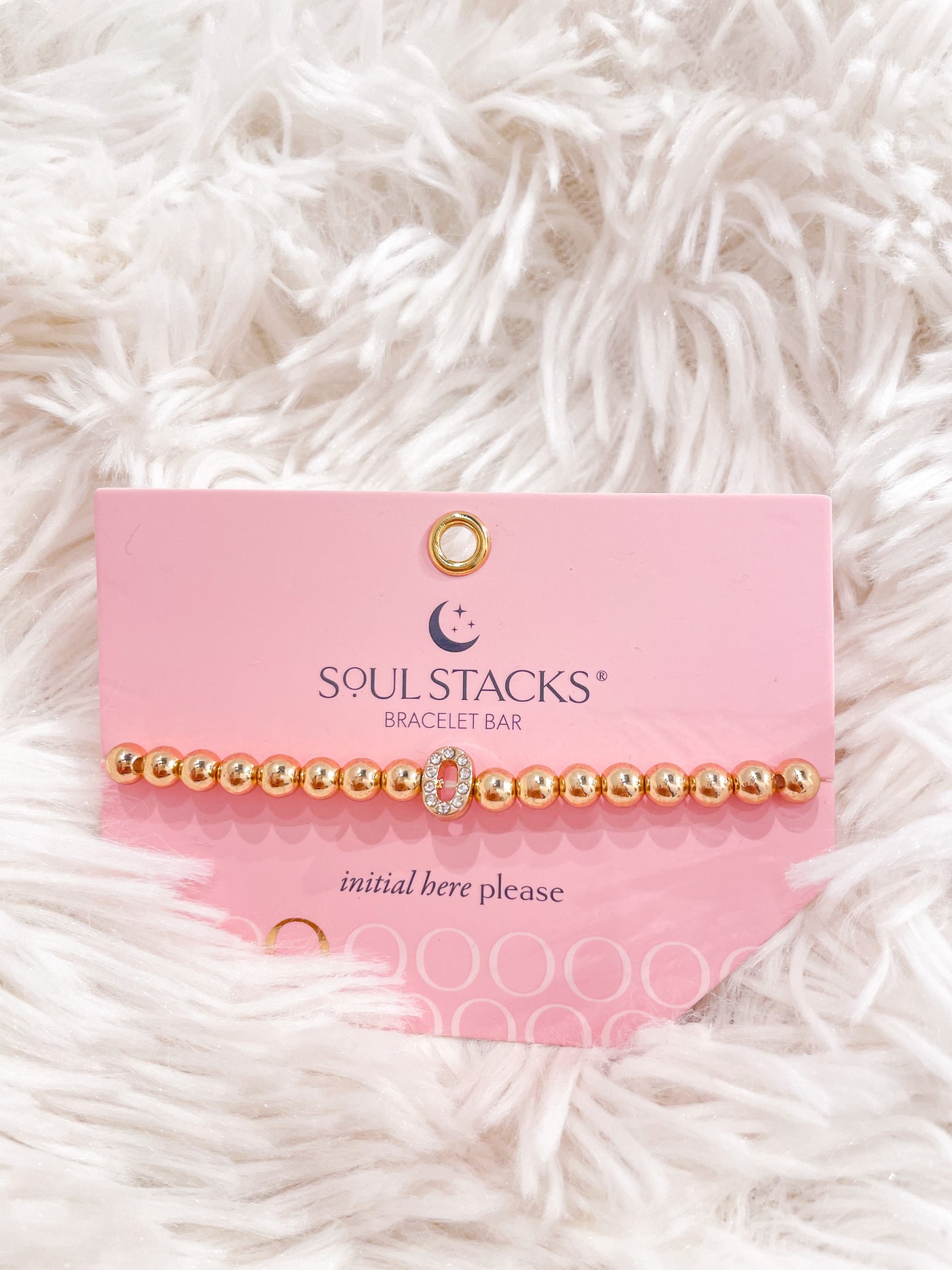 Soul Stacks Initial Bracelet