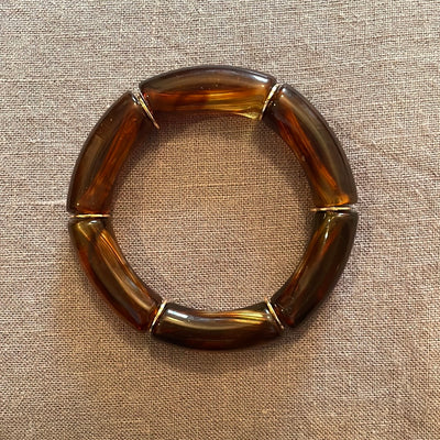 Tube Bracelet w/Disk