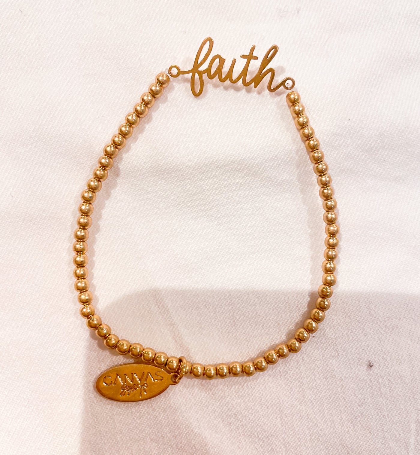 Leah Bead Stretch Bracelet