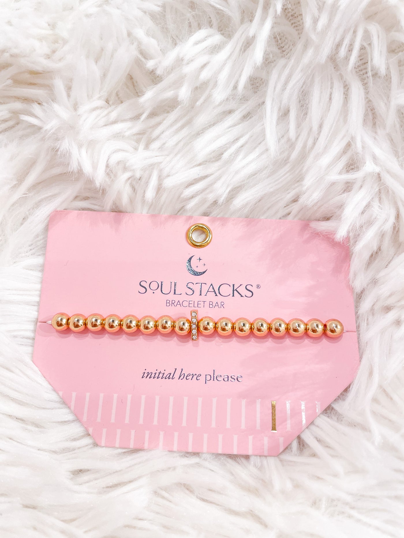 Soul Stacks Initial Bracelet