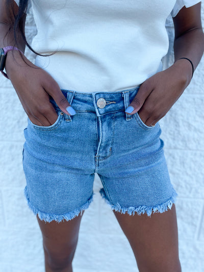 Vintage Medium Wash Shorts