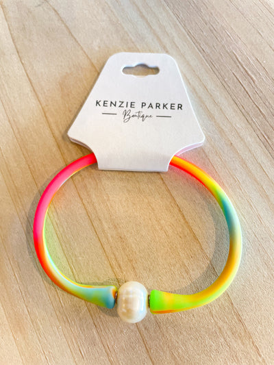 Janis Pearl Silicone Bracelet