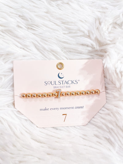 Soul Stacks Number Bracelet