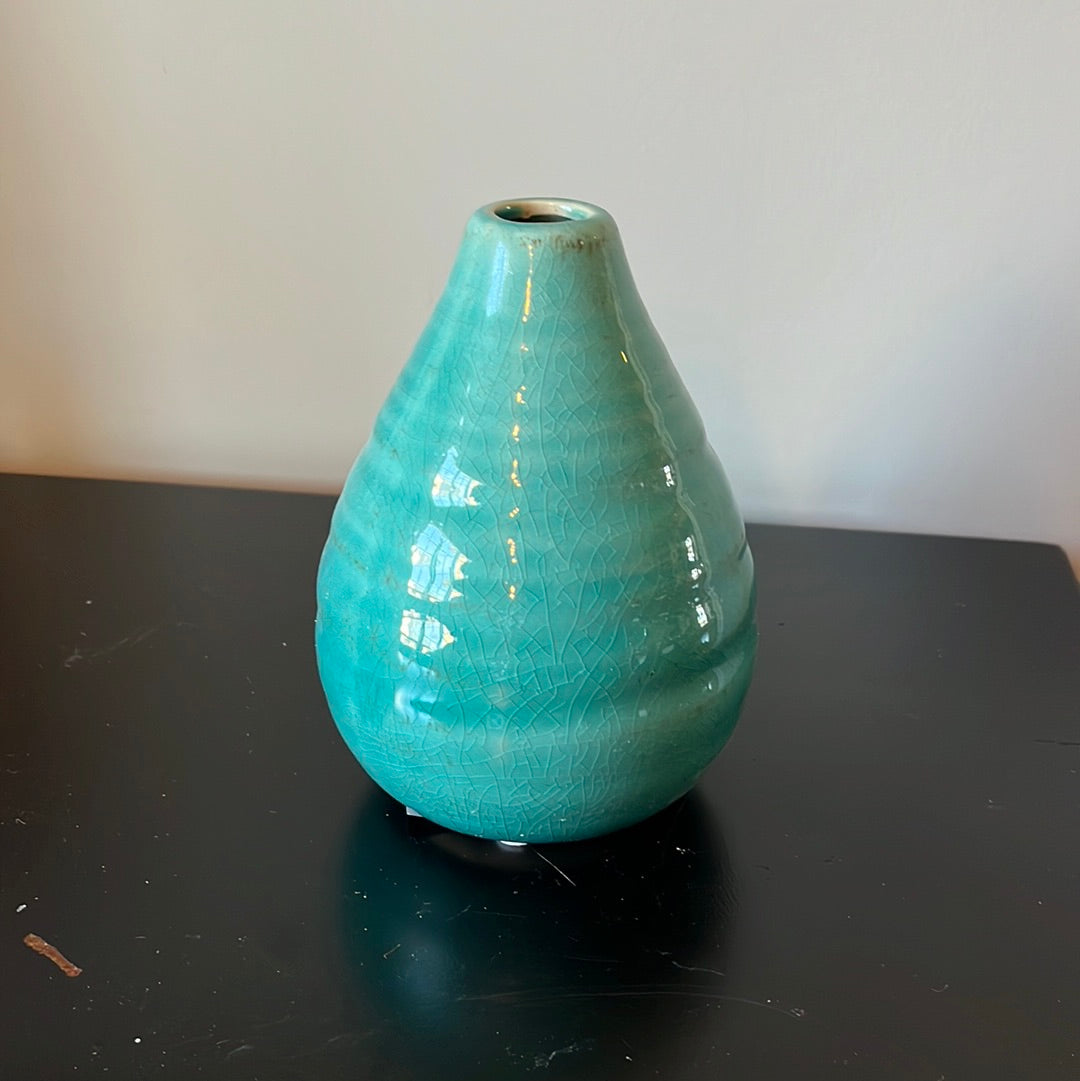 Turquoise Shelby Vase