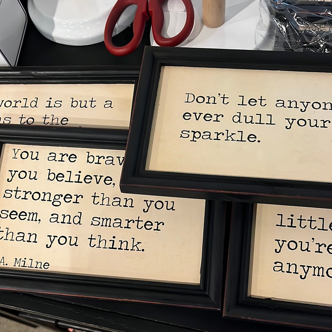 9x6 Saying Signs